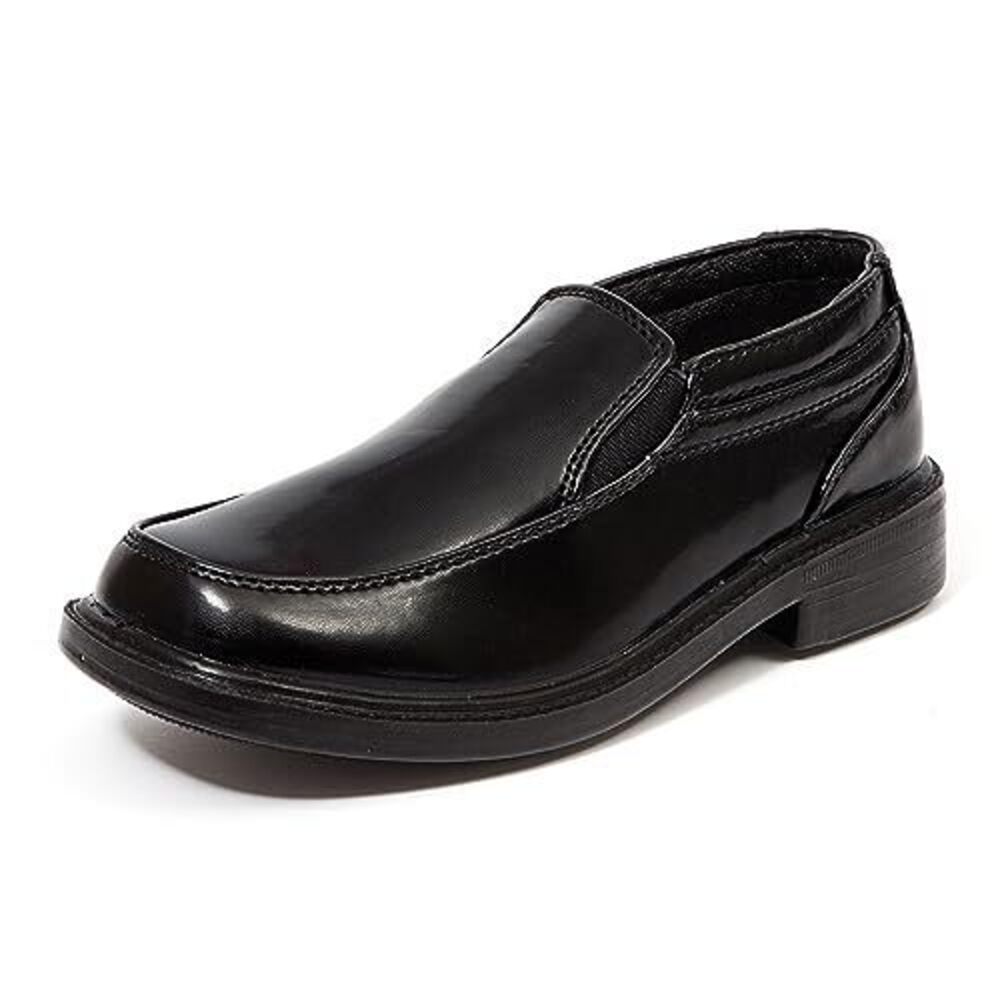 DEER STAGS BRIAN SLIP-ON DRESS LOAFER, BLACK, 13.5 LITTLE KID WIDE